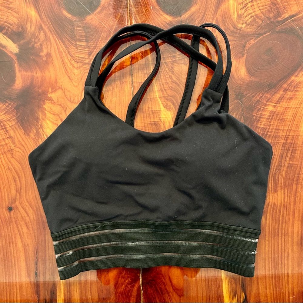 Curves N Combatboots (CNC) Sports Bra “Resiliency” Black Medium NEW